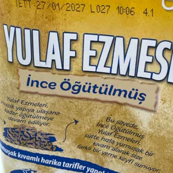 Eti Gıda İnce Öğütülmüş Yulaf Ezmesinden Hiç Öğütülmemiş Yulaf Çıkıyor