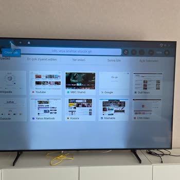 Samsung 75 İnç TV'de Ekran Şeridi Ve Kumanda Arızası İçin Ücretsiz Onarım Talebi