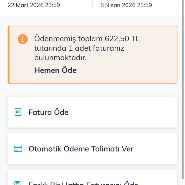 Talep Edilen Durdurma Paketi İşlemi Yapılmadı Ve Gecikmeli Bildirim Sonucu Aşırı Fatura