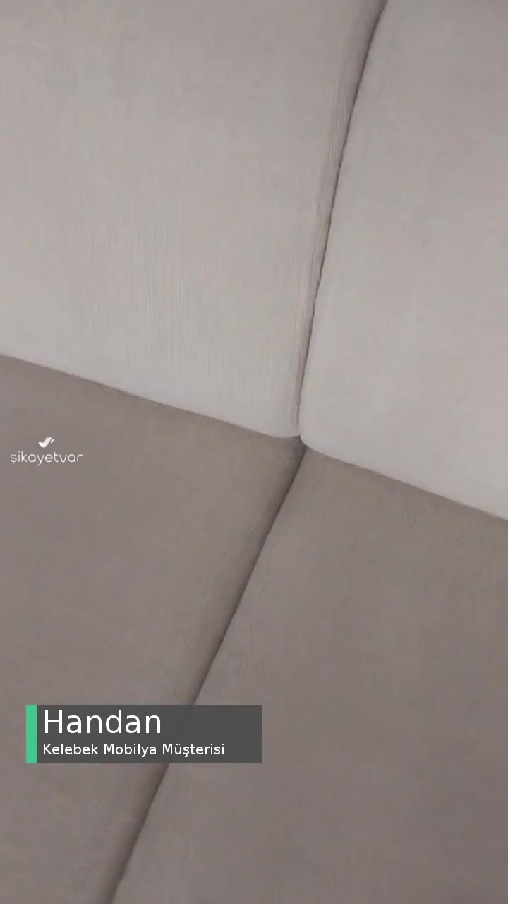 Kelebek Mobilya Koltuk Kumaşı Tüylendi! videonun kapak resmi