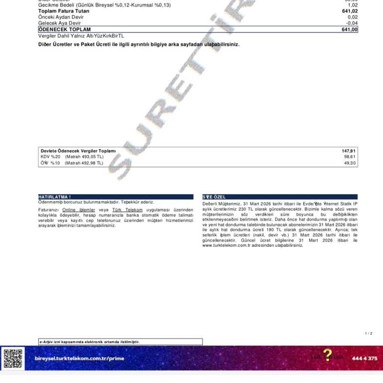 15 Gün Boyunca Arıza Kaydı Cevapsız, İnternet Kullanılamıyor