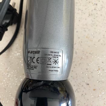 Arçelik Mikserde Kalite Sorunu Ve Para İadesi Talebi