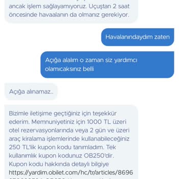 Obilet'ten Çifte Ödeme Ve Kapalı Kapı: Biletim Yanmış, İade Talebim Reddedildi