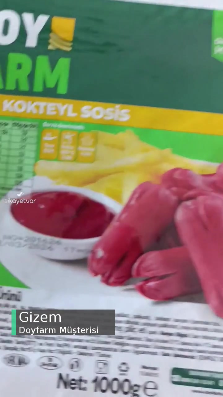 Doyfarm Gıda Güvenliğine Uymayan Küflenmiş Sosis videonun kapak resmi