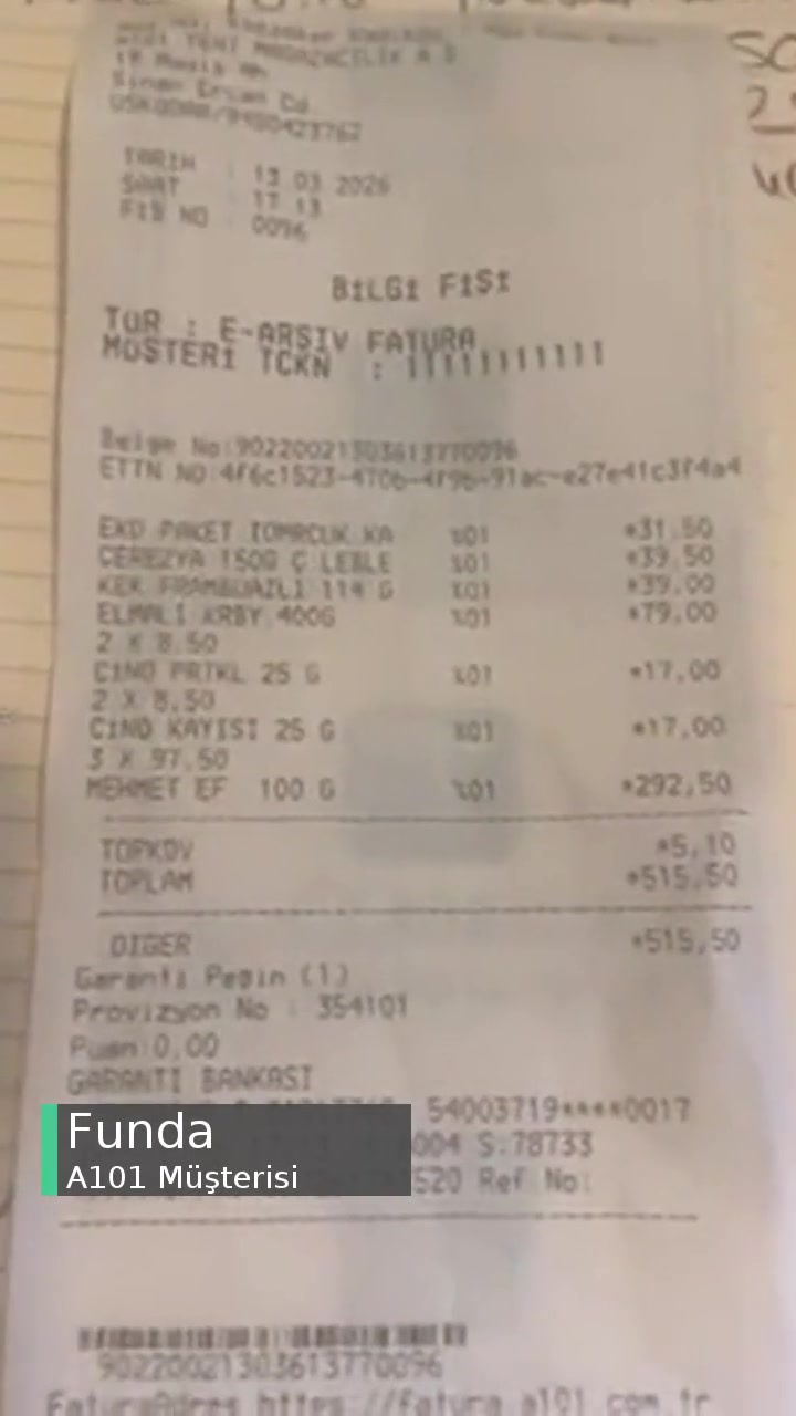 A101 Kasada Yapılan Hata Ve Hatanın Düzeltilmemesi videonun kapak resmi