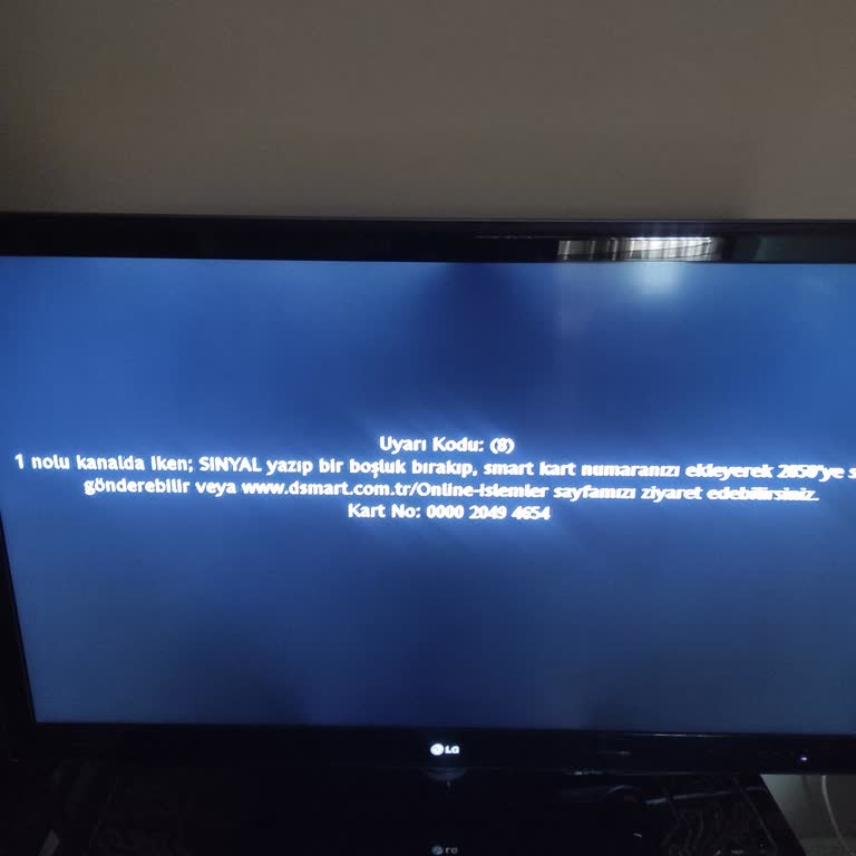 Aboneliği Bitmiş D-Smart Uydu Alıcısının Sinyali Kesildi