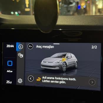 İki Yaşındaki Golf’te Sürekli SOS Arızası Ve 58 Bin TL Ücret Talebi