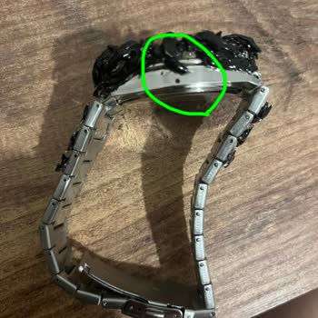 Defolu Saat Kordonundaki Boya Lekeleri Ve Silik İşlemeler İçin İade Talebi