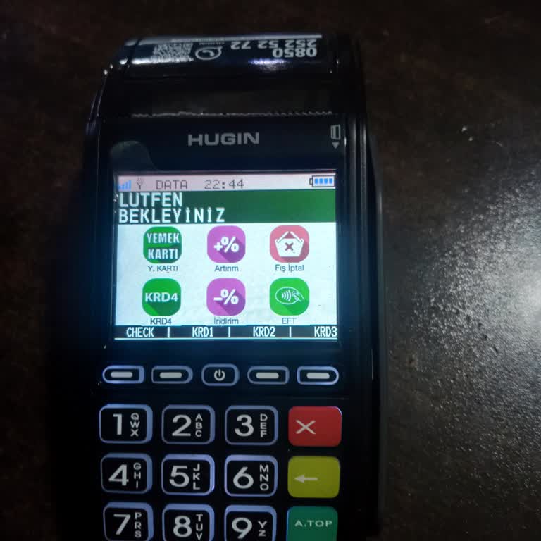 Hugin T300 POS Cihazım Dondu, Ödeme Alamıyor Ve Acil Destek İstiyorum