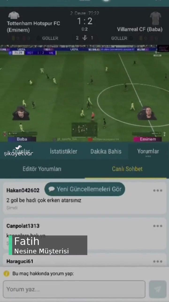 Nesine E Futbol Para İadesi İstiyorum videonun kapak resmi