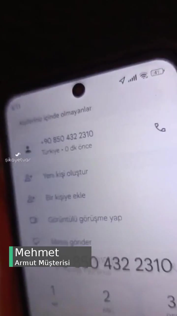 Armut Teklif Ücreti Ödeyip Yanıltıcı İletişim Numarası Alma videonun kapak resmi