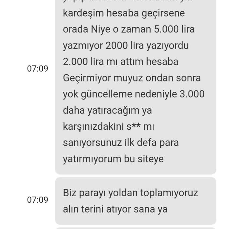 Hızlı Havale Yatırımı Hesaba Geçmedi Ve İade Talebi