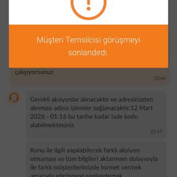 Yanlış Ürün Gönderimi Ve Uzayan İade Süreci