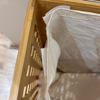 Bambu Sepet Torbası Yapışmıyor, Kullanılamaz