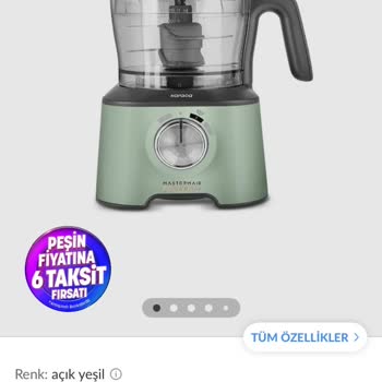 Karaca Mastermaid Rende Aparatı Parçası Kırıldı Yedek Parça Temini İmkansız