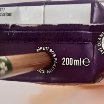 Dimes Karışık Meyve Suyunda Yabancı Böcek Benzeri Madde