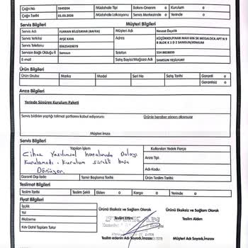 Kurulumu Tamamlanamayan Robot Süpürge İade Talebi