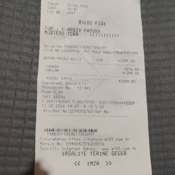 A101 Şube Müdürü İade Hakkını Engelliyor