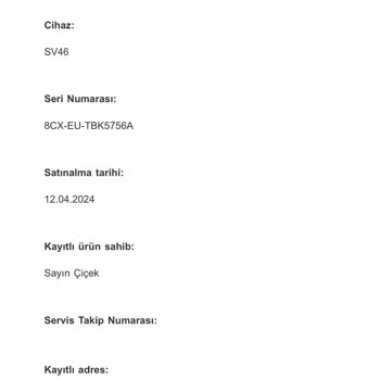 Dyson Adaptörüm Kısa Sürede Kırıldı Garanti Kapsamı Dışında Ücret Talep Edildi