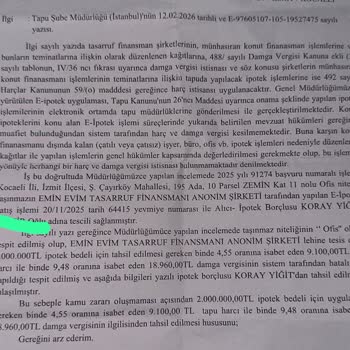 Eminevim'in Yanlış Tapu Başvurusu Nedeniyle Vergi Cezası Ve Faiz İadesi Talebi