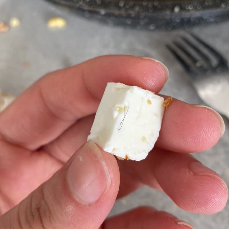 Aknaz Peynirinde Köküyle Birlikte Kıl Çıktı: Hijyen Sorunu