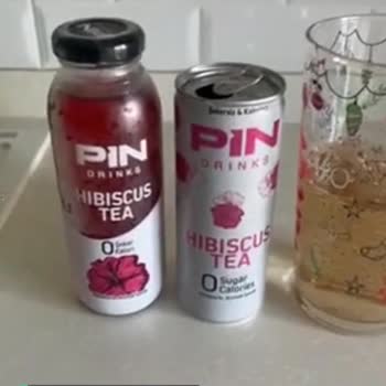 Pin Hibiscus Kutuda Farklı Şişede Farklı!