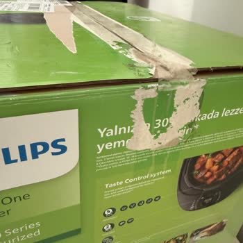 Açılmış Ve Hasarlı Kutu İle Gelen Philips Basınçlı Pişirici İçin Değişim Veya İade Talebi