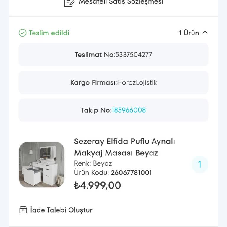 A101'den Siparişim Ne Kargoya Verildi Ne Teslim Edildi Müşteri Hizmetleri Yardımsız