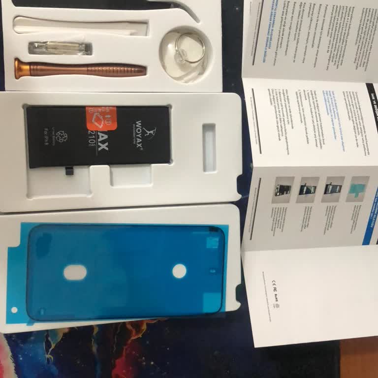 Woyax'tan Aldığım Iphone 8 Bataryasında Pil Bandı Eksik