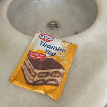 Dr. Oetker Tiramisu Yap Ürününün Kötü Kokusu Ve Bozulmuş Tadına Şikayet