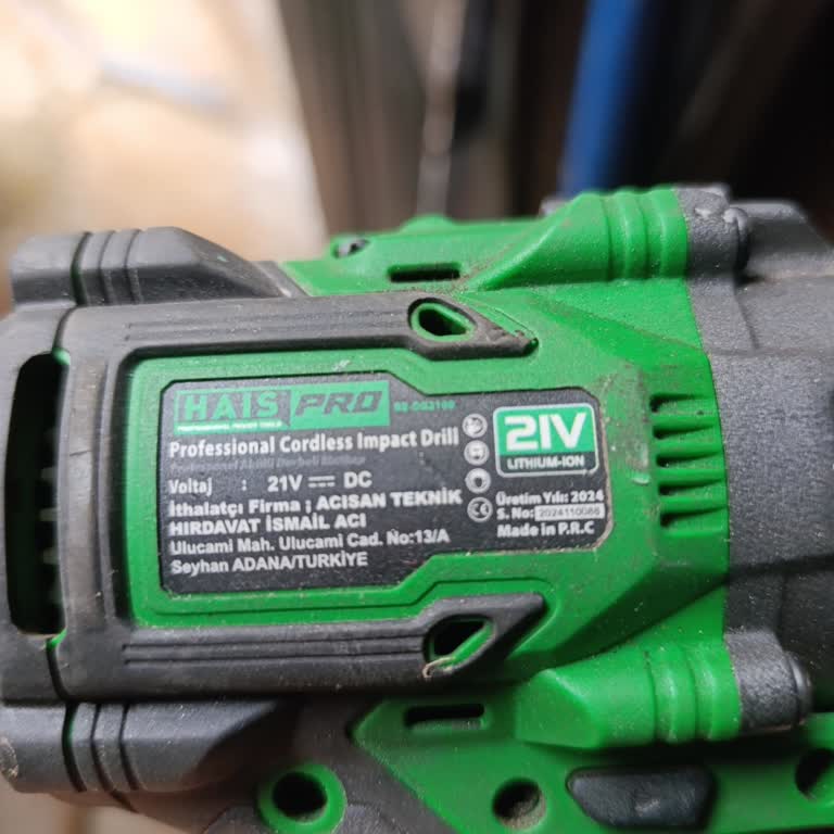 Hais (Haisturkiye.com) Matkap Çalışırken Kendi Kendine Güç Kesiyor Ve Bir Anda Duruyor