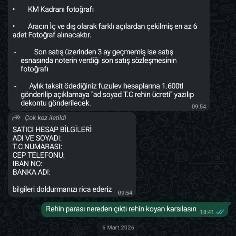 Fuzulev Kırıkkale Şubesinde Fahiş Rehin Ücreti Ve Zorunlu Sigorta Politikası