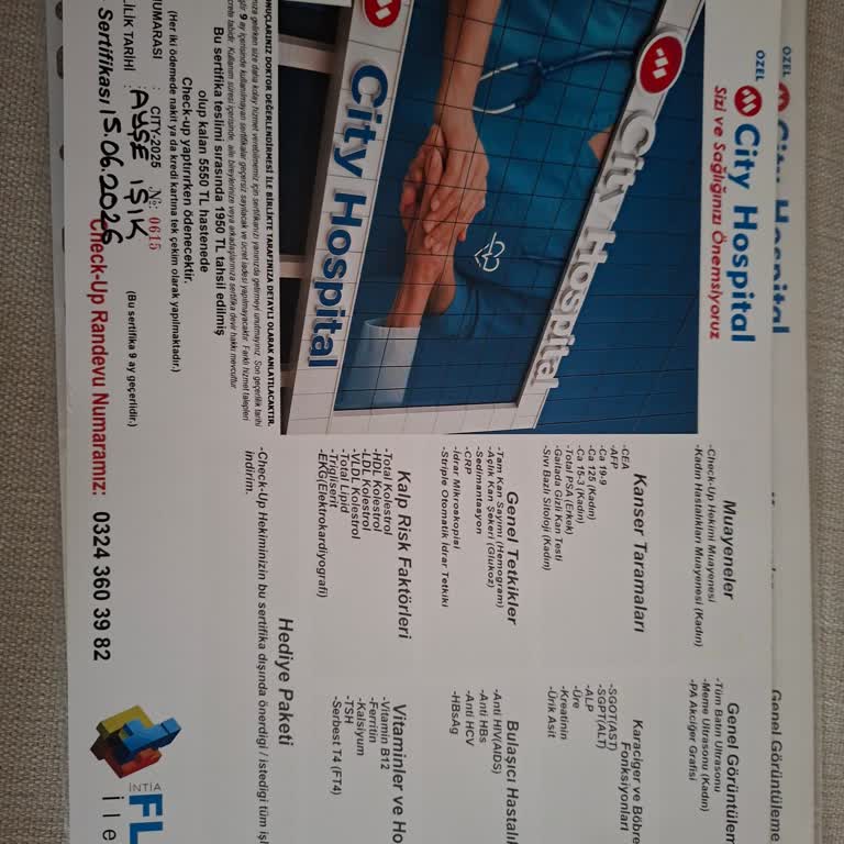 Checkup Paketi İçin Yanıltıcı Ödeme Şartları Ve Tam Peşinat İadesi Talebi