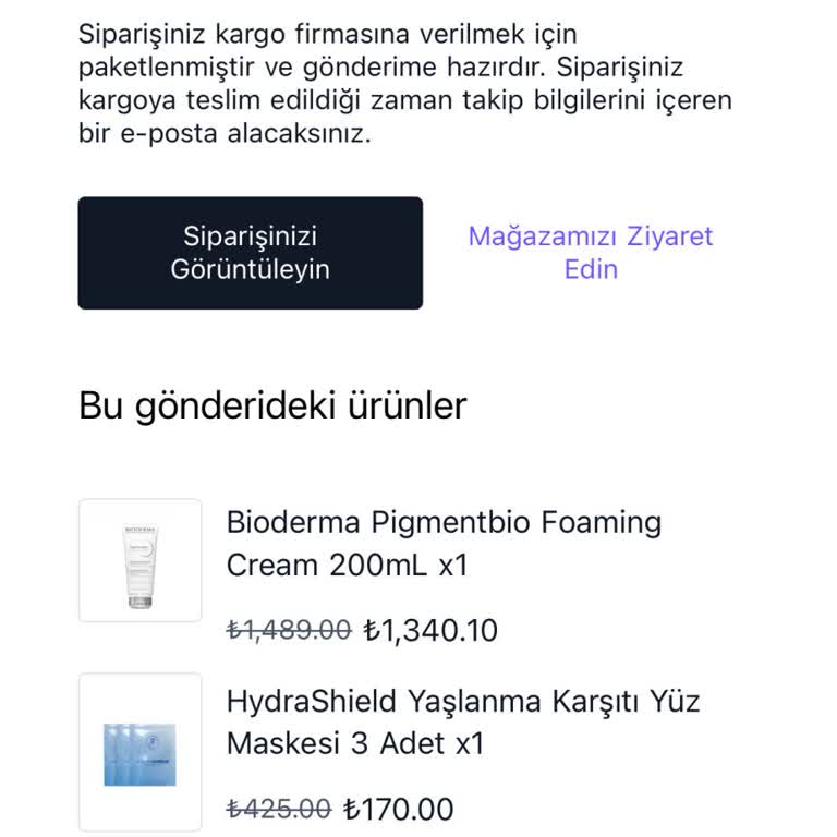 Üç Hafta Beklemesine Rağmen Siparişim Kargoya Verilmedi Ve İade Talebim Cevapsız