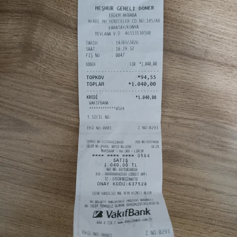 Eksik Tavuk Döner Ve Çözüm Sunulmayan Müşteri Hizmeti Şikayeti