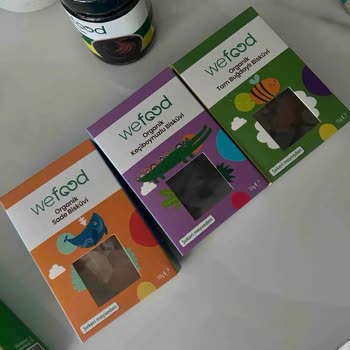 Wefood Çocuk Bisküvileri Kargoda Tekrar Paramparça Çıktı Paketleme Yetersiz