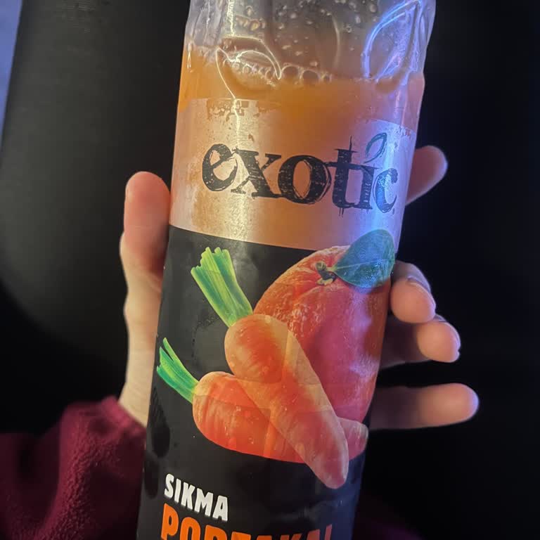 Exotic Markasından Bozuk Sıkma Portakal Ve Havuç Suyu İçin Para İadesi Talebi