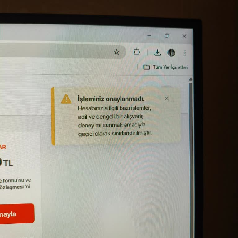 Hepsiburada'da Hesabımın Haksız Kısıtlanması Ve Sipariş Verememe