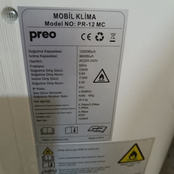 Preo Mobil Klima Gürültüsü Ve Su Sızıntısı Nedeniyle İade Ve Ücret Geri Ödeme Talebi