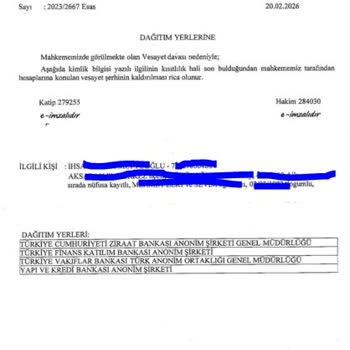 Gerekçesiz Hesap Kapatma Ve Açıklama Talebi