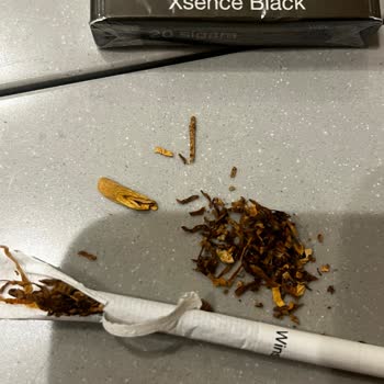 Winston Xsence Black Sigaranın Kalite Düşüşü Ve İçindeki Dal Parçaları