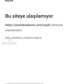 Youtubeabone.com Giriş Hatası!