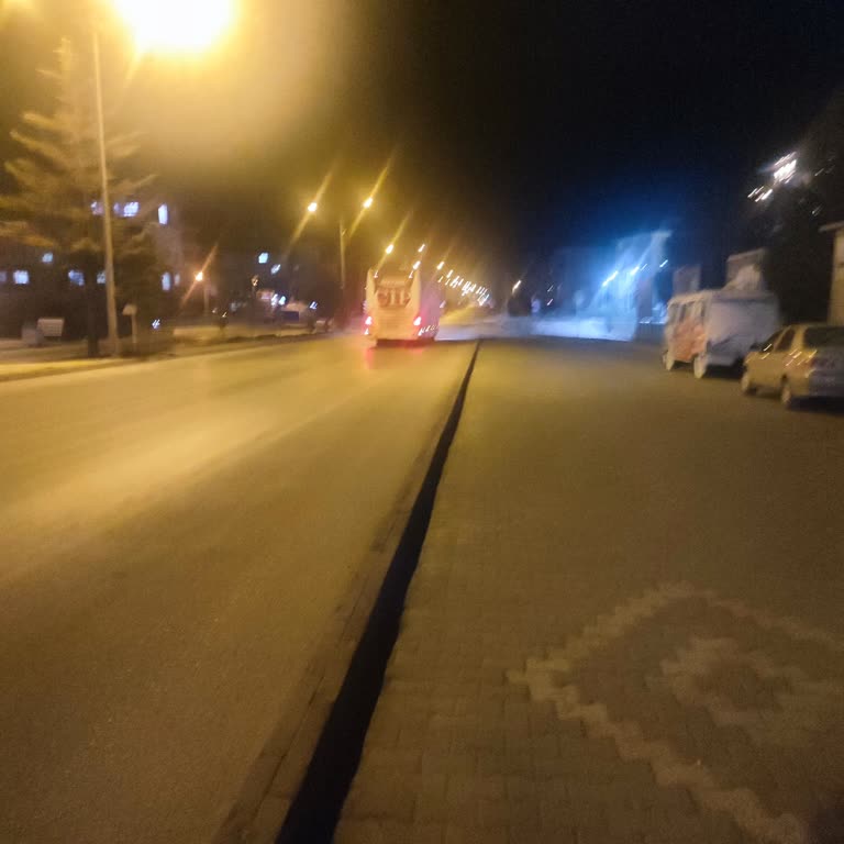 Gece Otogara Girmeden Ana Yolda Tehlikeli Şekilde Yolcu Bırakıldı