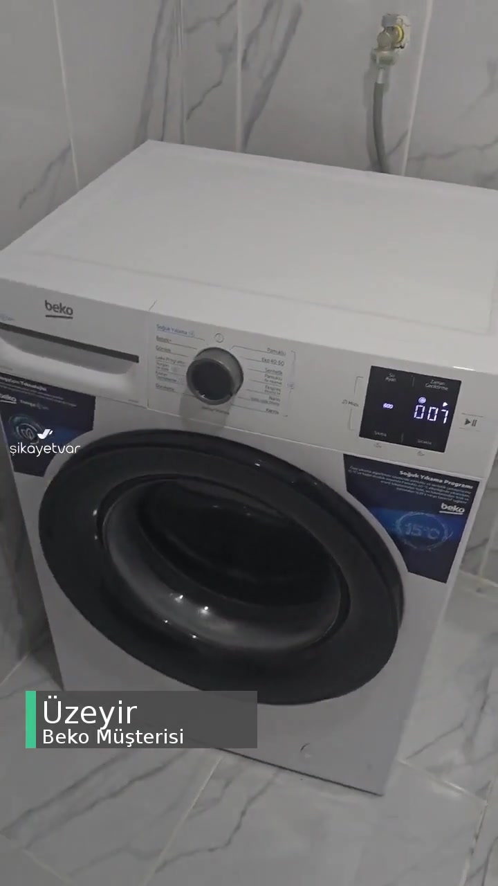 Beko Çamaşırım Kurutmada Yerinde Durmuyor! videonun kapak resmi