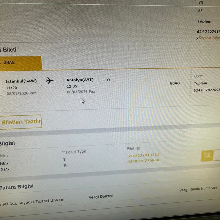 Pegasus bagaj tesliminde yaşanan mağduriyet