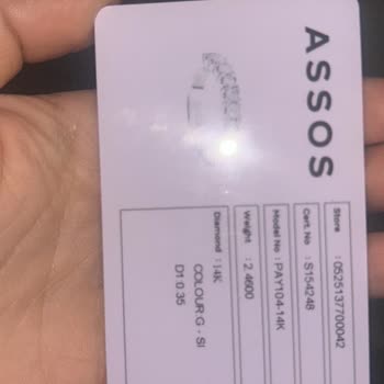 Assos Diamond Yüzüğümde Taş Düşmesi Garanti Kapsamında Ücretsiz Tamir Talebi