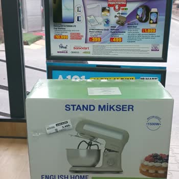 A101 Küçüksu Şubesinde Fiyat Haksızlığı: Etiketli 3.499 TL Mikser 4.799 TL Ücretine Satıldı
