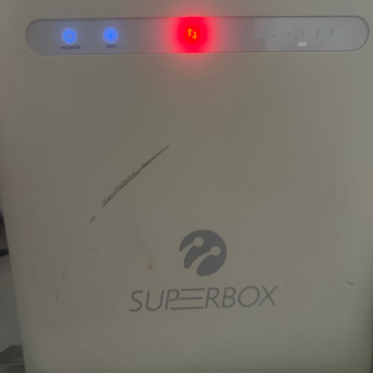 Yenileme Sonrası Superbox Modemde Kırmızı Işık Ve İnternet Kesintisi