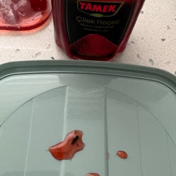 Tamek Çilek Reçelinde Açılmamış Kapakta Böcek Tespiti