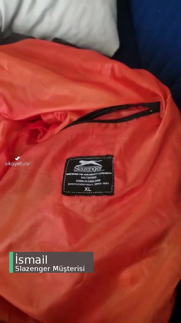 Slazenger Mont 1 Haftalık Kullanımda Dikişler Attı Yıkamada Toplandı! videonun kapak resmi